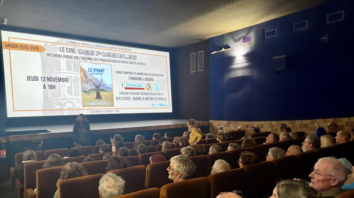 Uzès Ciné des Possibles Le Vivant qui se défend