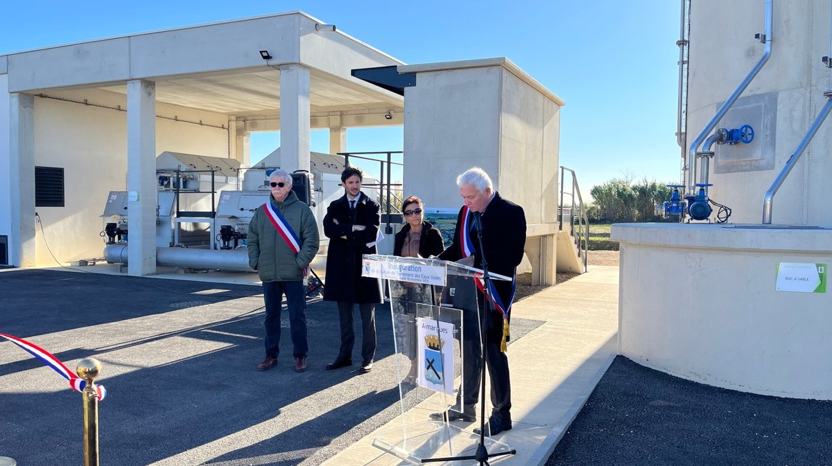 La nouvelle station d’épuration a été inaugurée ce mardi