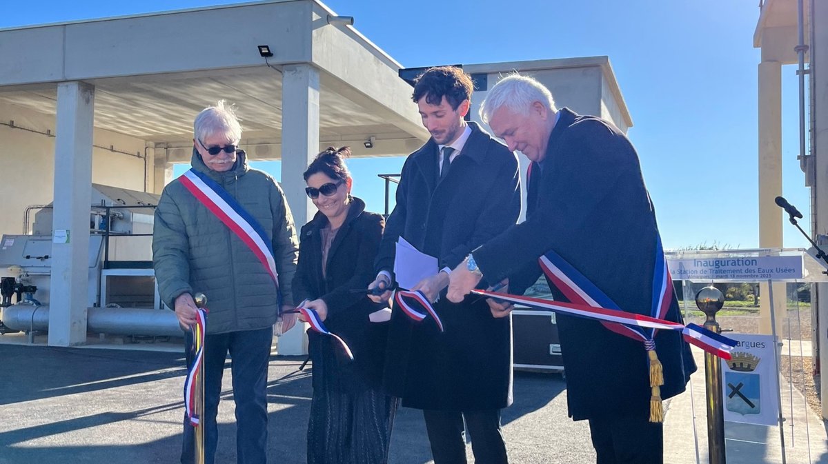 La nouvelle station d’épuration a été inaugurée ce mardi