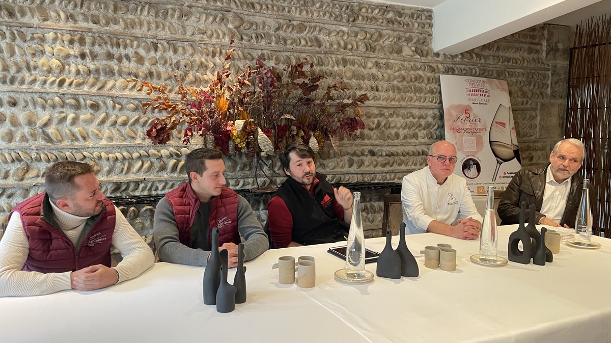 Concours des vins de Nîmes et du Gard Jeunes agriculteurs Michel Kayser 2026 (Photo Anthony Maurin)