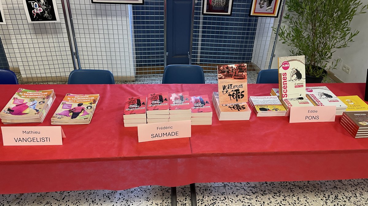 Festival livre taurin Nîmes 2025 (Photo Anthony Maurin)