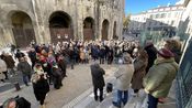 Rassemblement pour Mehdi Kessaci Nîmes 2025 (Photo Anthony Maurin)