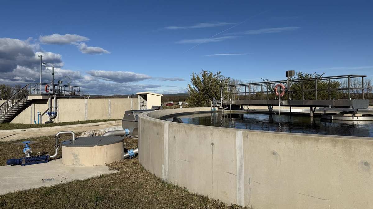 Inauguration station épuration gardonnenque