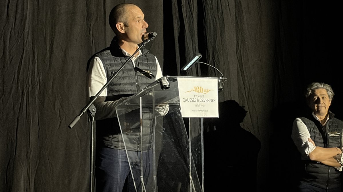 Romain Rigon, président du Piémont Causses et Cévennes