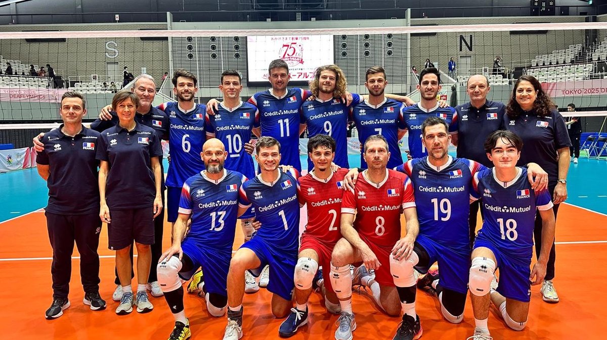 équipe de france volley sourds