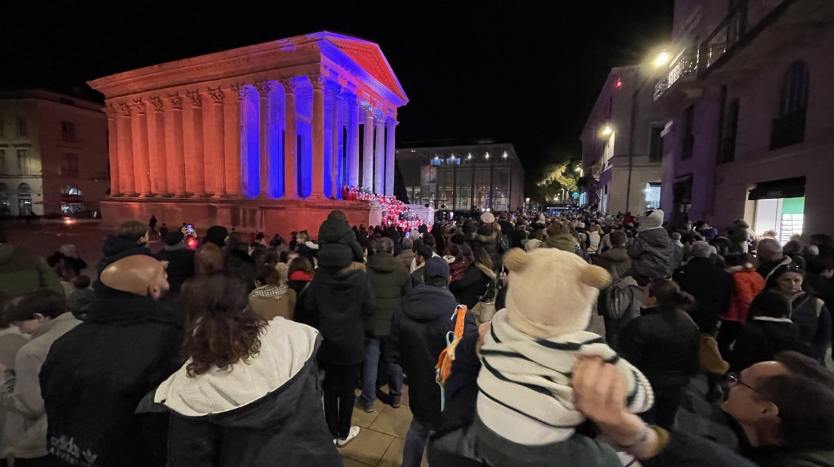 Illuminations Noël Nîmes 2025 (Photo Anthony Maurin)