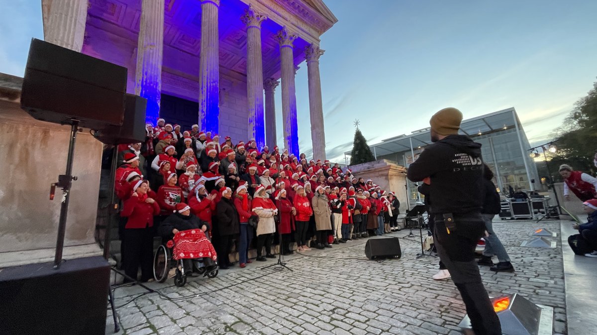 Illuminations Noël Nîmes 2025 (Photo Anthony Maurin)