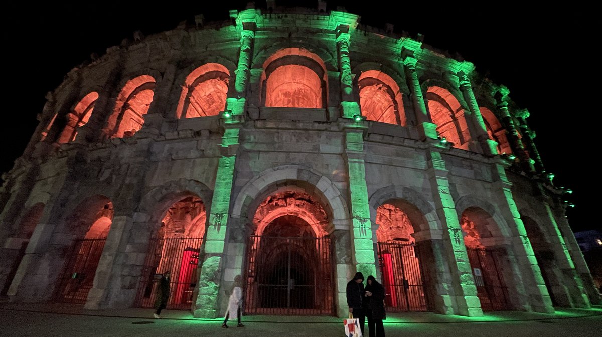Illuminations Noël Nîmes 2025 (Photo Anthony Maurin)