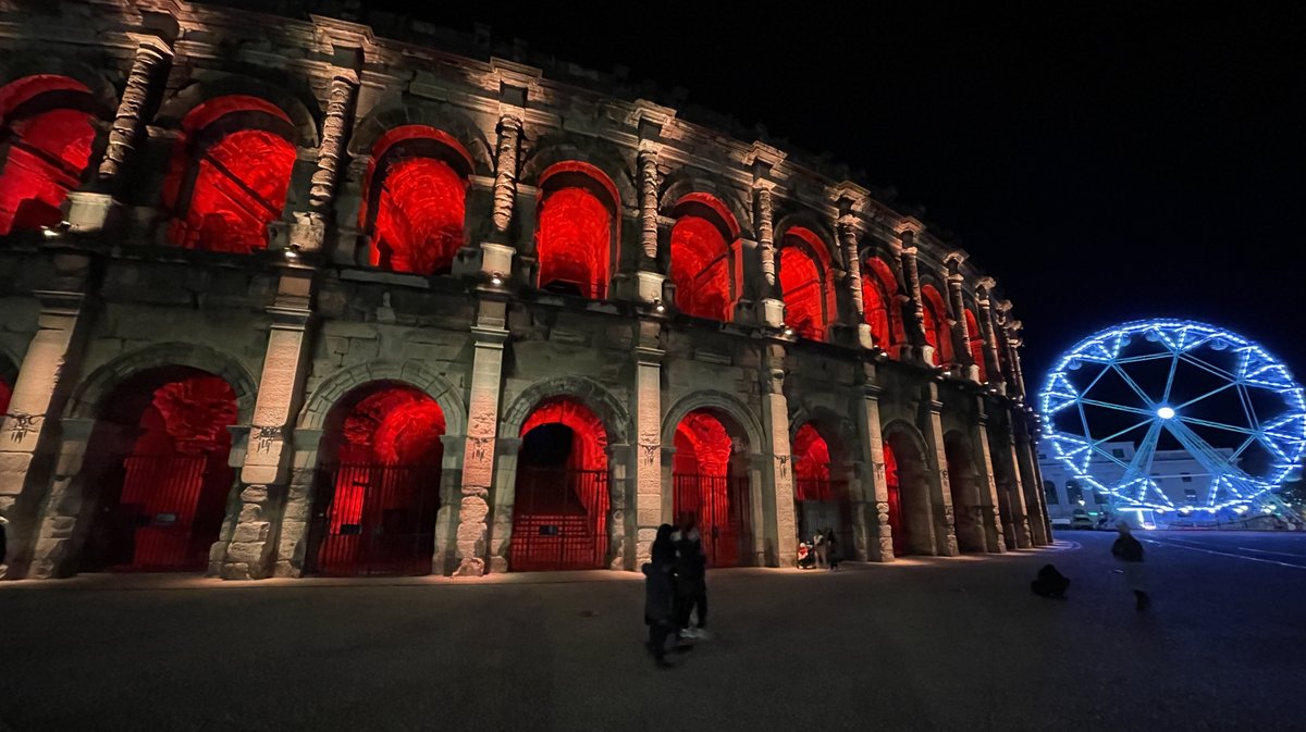 Illuminations Noël Nîmes 2025 (Photo Anthony Maurin)
