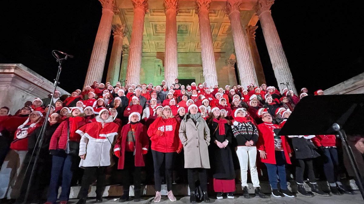 Illuminations Noël Nîmes 2025 (Photo Anthony Maurin)