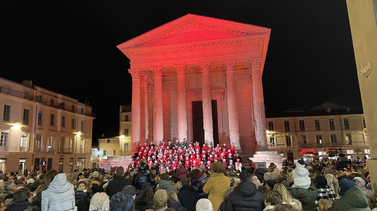Illuminations Noël Nîmes 2025 (Photo Anthony Maurin)