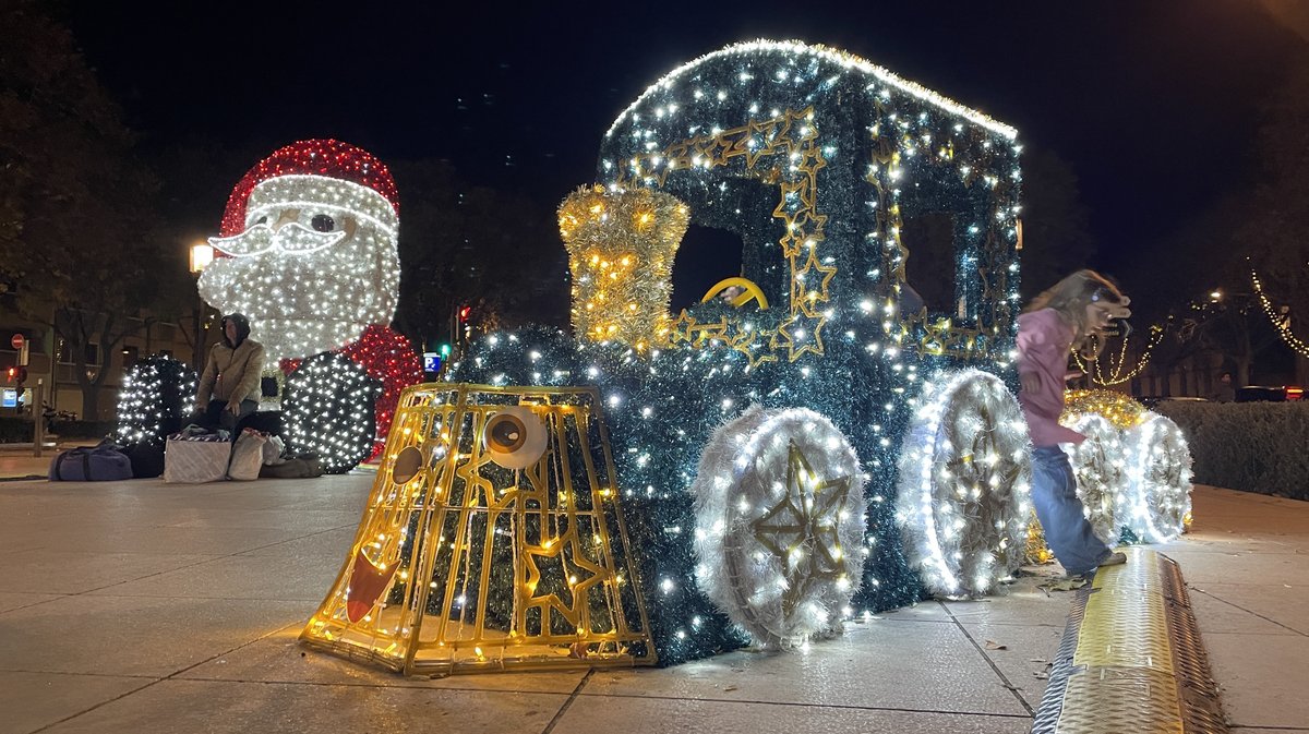 Illuminations Noël Nîmes 2025 (Photo Anthony Maurin)