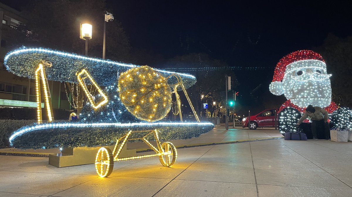 Illuminations Noël Nîmes 2025 (Photo Anthony Maurin)