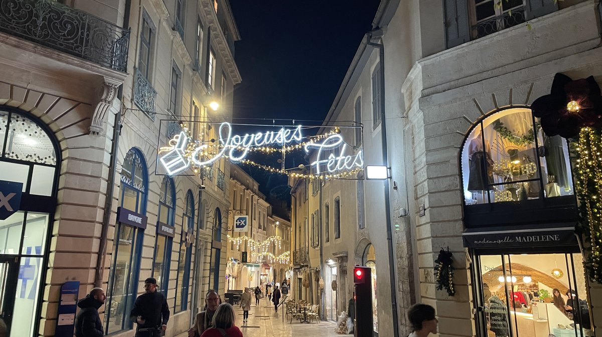 Illuminations Noël Nîmes 2025 (Photo Anthony Maurin)