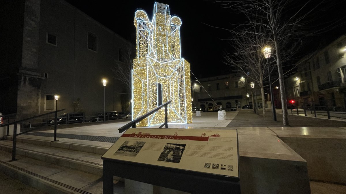 Illuminations Noël Nîmes 2025 (Photo Anthony Maurin)