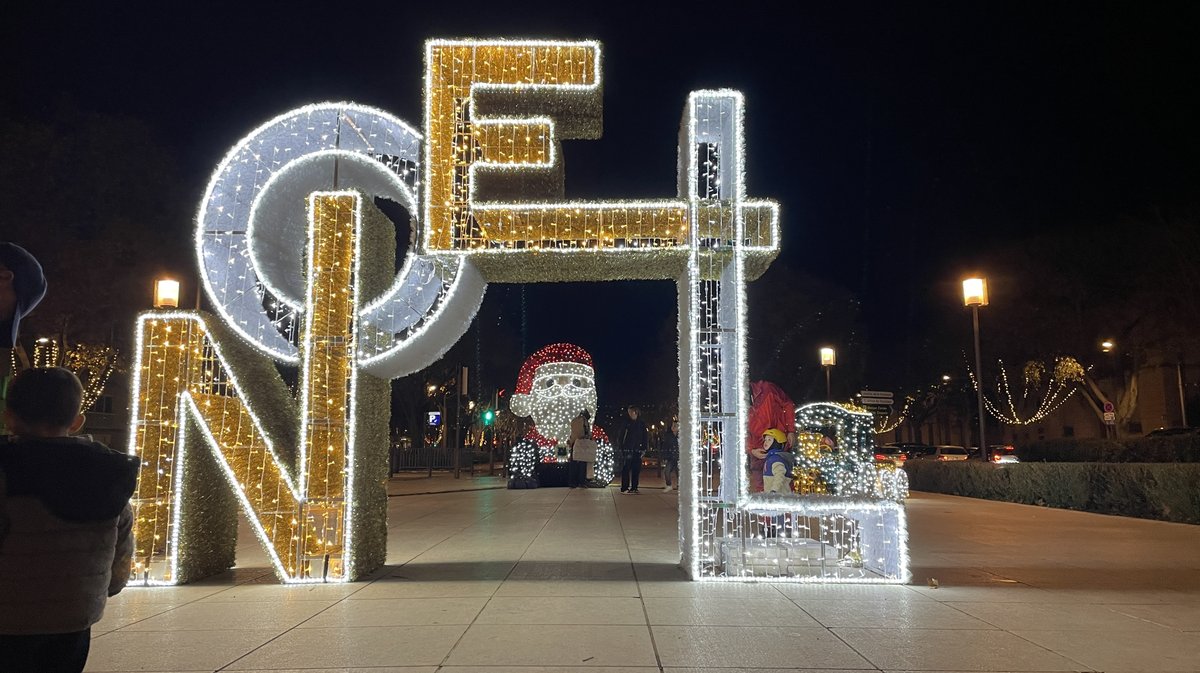 Illuminations Noël Nîmes 2025 (Photo Anthony Maurin)