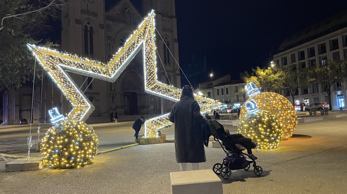 Illuminations Noël Nîmes 2025 (Photo Anthony Maurin)