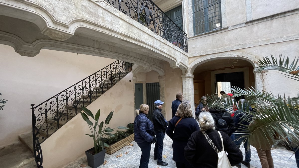 Nîmes tourisme visite guidée hôtels particuliers Sophie Wildbolz 2025 (Photo Anthony Maurin)