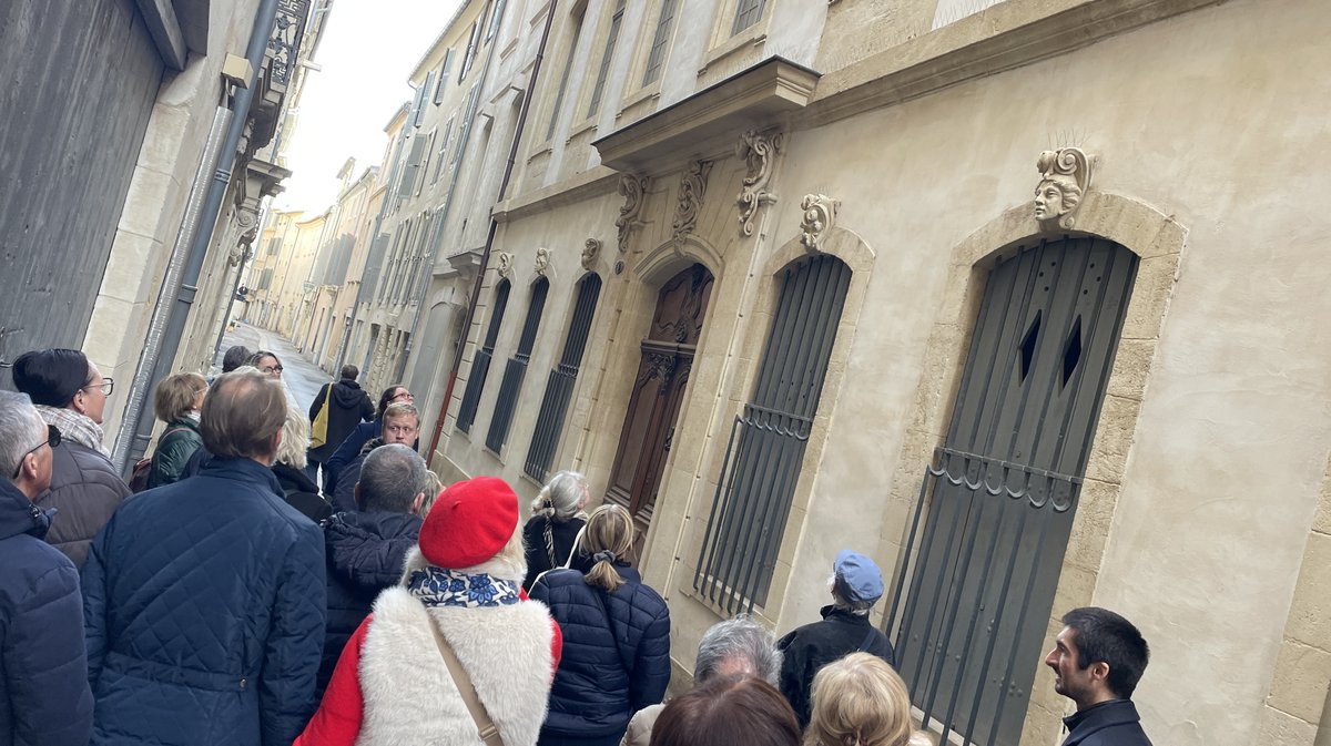 Nîmes tourisme visite guidée hôtels particuliers Sophie Wildbolz 2025 (Photo Anthony Maurin)
