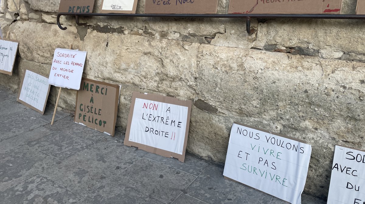 Arles collectif féministe violences faits aux femmes marche