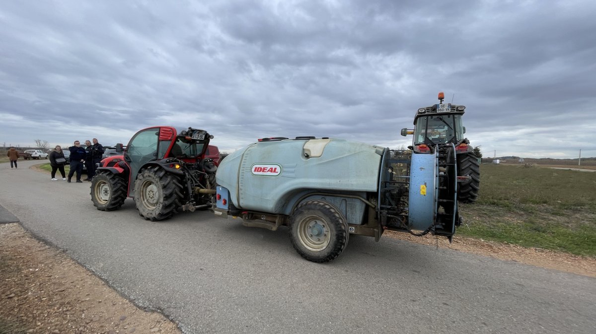 Aire station de lavage agricole Aubord 2025 (Photo Anthony Maurin)