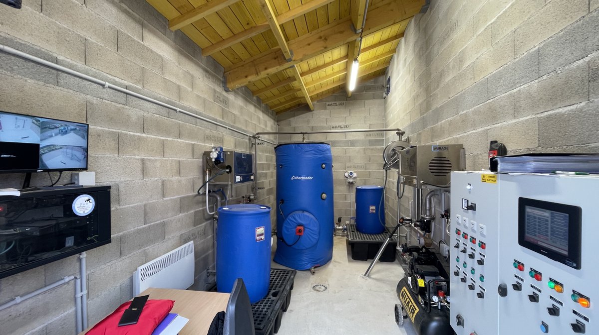 Aire station de lavage agricole Aubord 2025 (Photo Anthony Maurin)