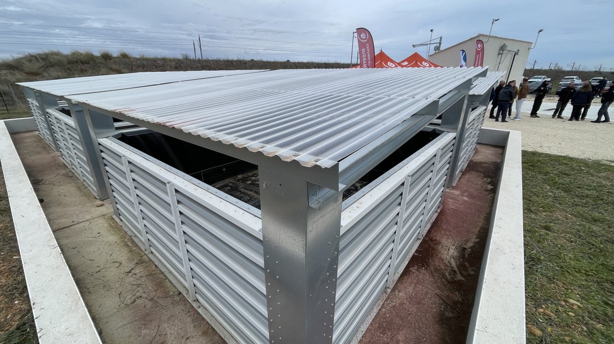 Aire station de lavage agricole Aubord 2025 (Photo Anthony Maurin)