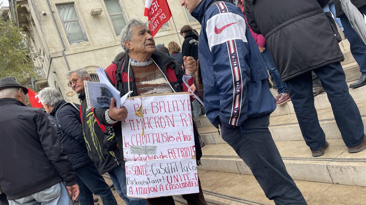 Manifestation CGT FSU Solidaires justice sociale décembre 2025 (Photo Anthony Maurin)
