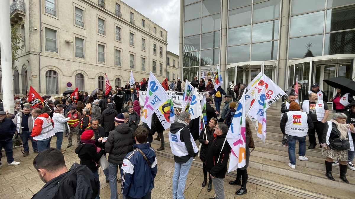 Manifestation CGT FSU Solidaires justice sociale décembre 2025 (Photo Anthony Maurin)
