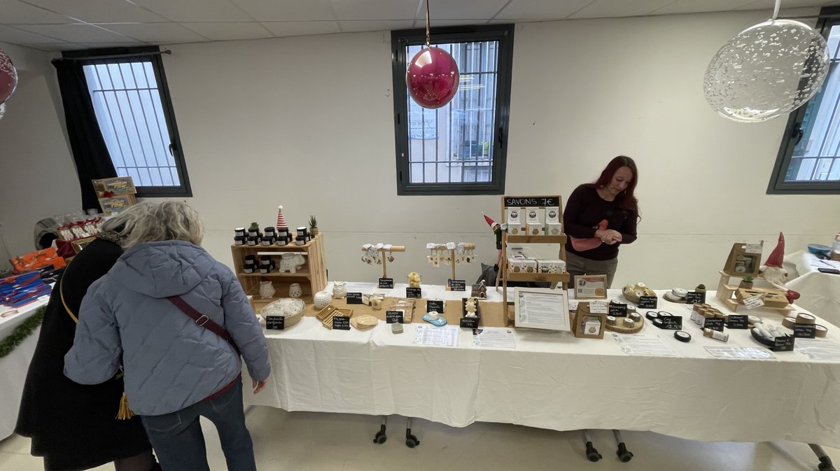 Marché de Noël CCAS Nîmes (Photo Anthony Maurin)