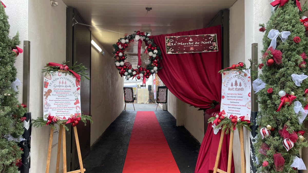 Marché de Noël CCAS Nîmes (Photo Anthony Maurin)