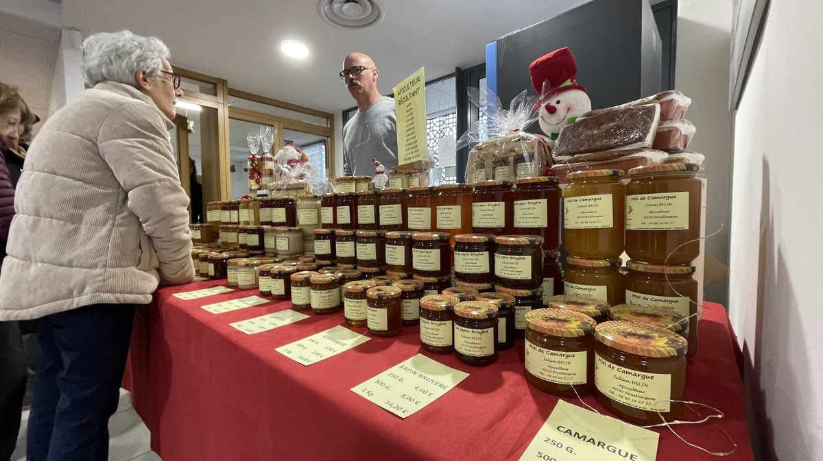 Marché de Noël CCAS Nîmes (Photo Anthony Maurin)