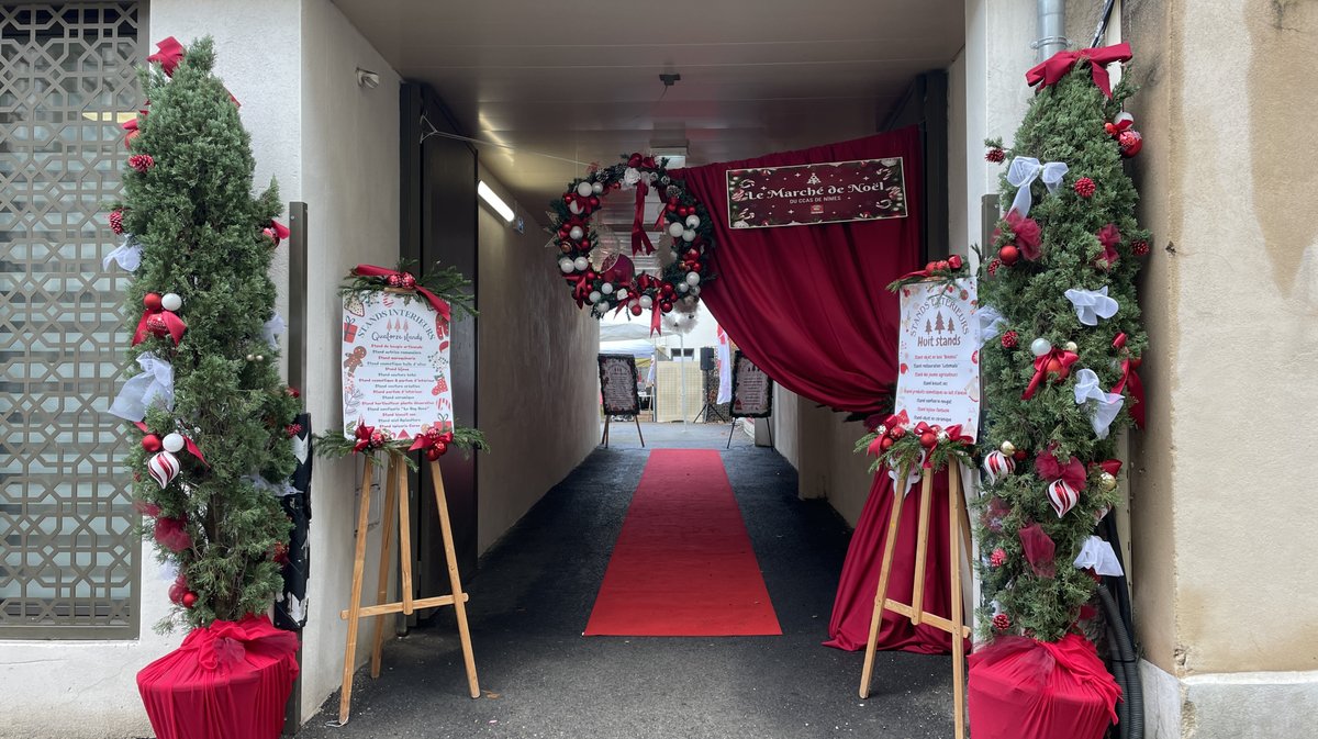 Marché de Noël CCAS Nîmes (Photo Anthony Maurin)