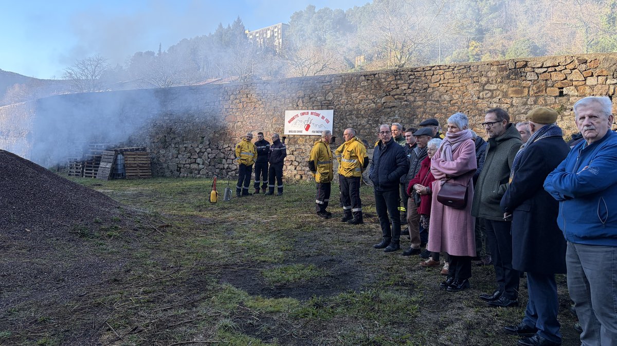 Maquette feu de fôret