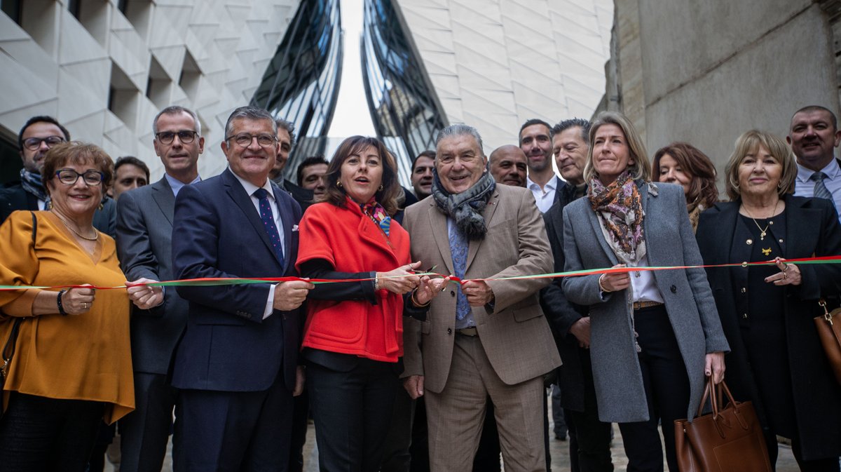 Centre des congres nimes inauguration fournier proust delga(yp)