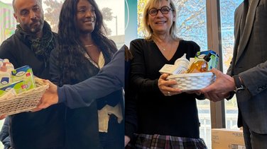 À gauche, l'ancienne adjointe à la santé, Dolores Orlay-Moureau. À droite, la nouvelle adjointe Corinne Ponce Casanova.