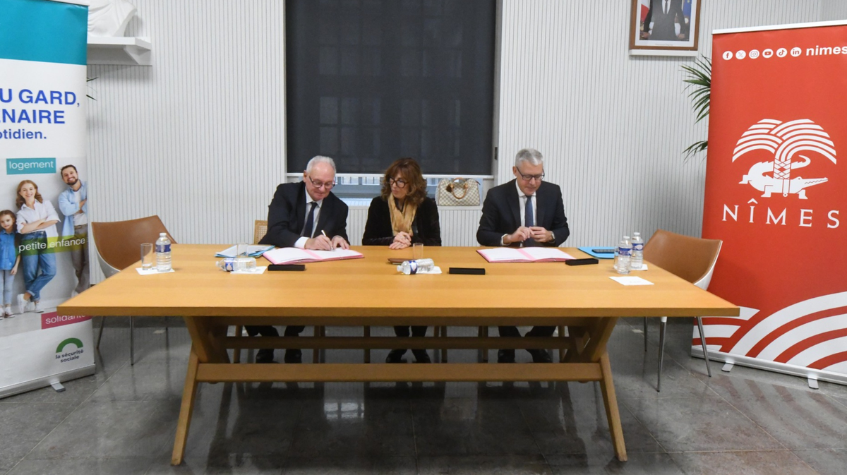 La ville de Nîmes - convention