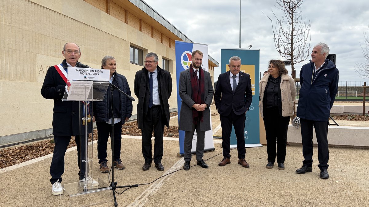 agora inauguration foot bouillargues