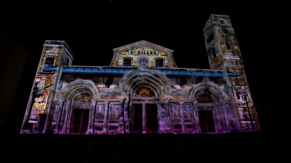 saint gilles abbatiale illuminations 2025 (yp)