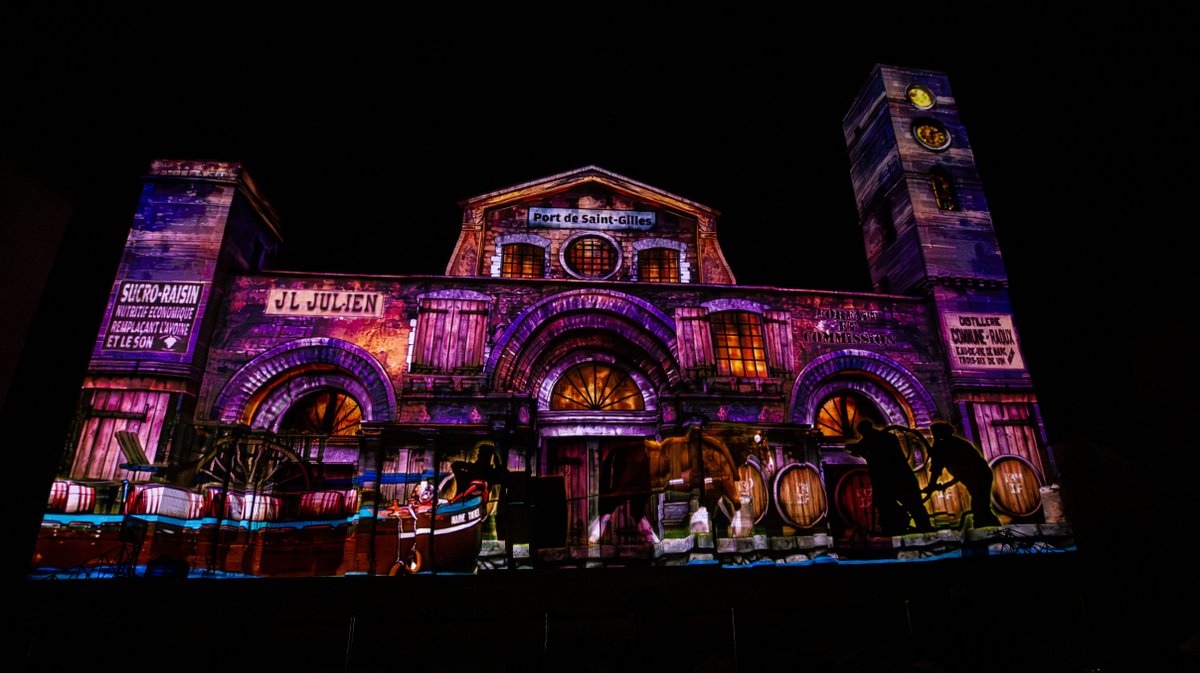 saint gilles abbatiale illuminations 2025 (yp)