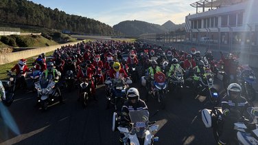 Balade des Pères & Mères Noël à moto