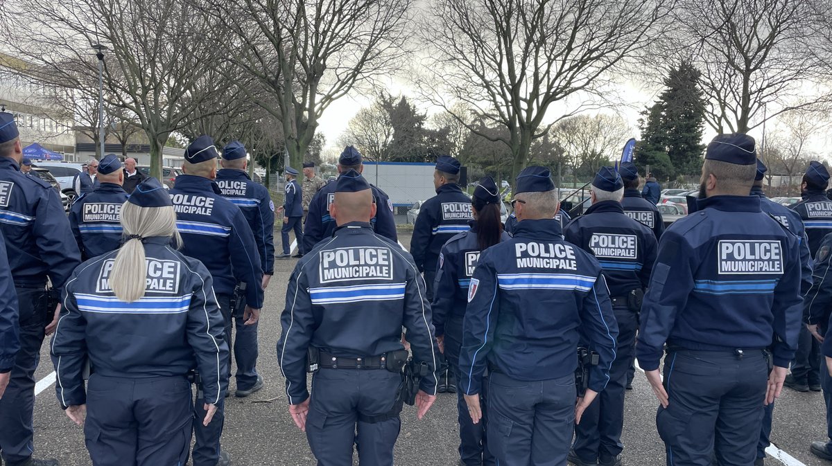 Le nouveau poste police municipale de Nîmes est sur l'avenue Bompard (Photo Anthony Maurin 2025)