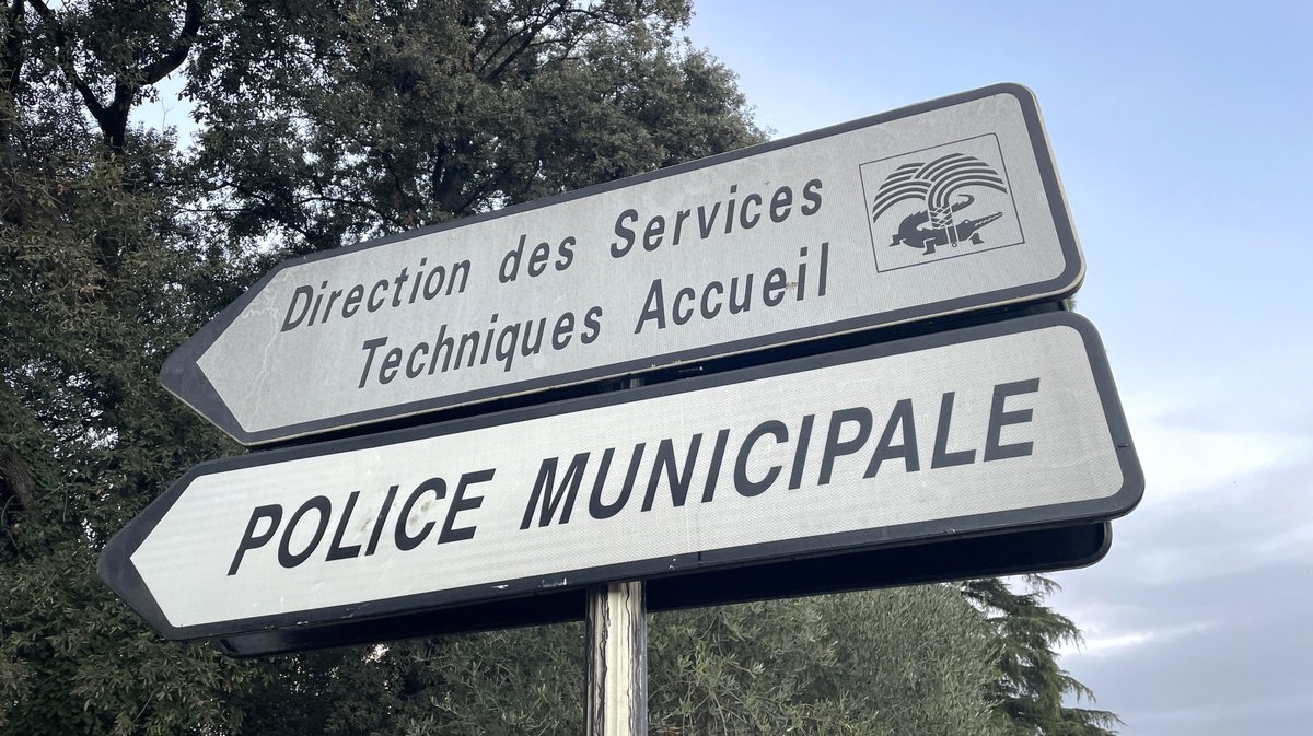 Le nouveau poste police municipale de Nîmes est sur l'avenue Bompard (Photo Anthony Maurin 2025)