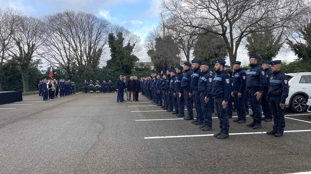 Le nouveau poste police municipale de Nîmes est sur l'avenue Bompard (Photo Anthony Maurin 2025)