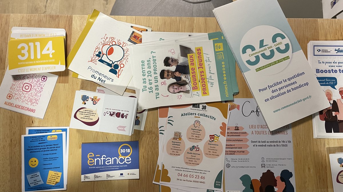 Cité éducative de Nîmes santé mentale (Photo Anthony Maurin 2025)