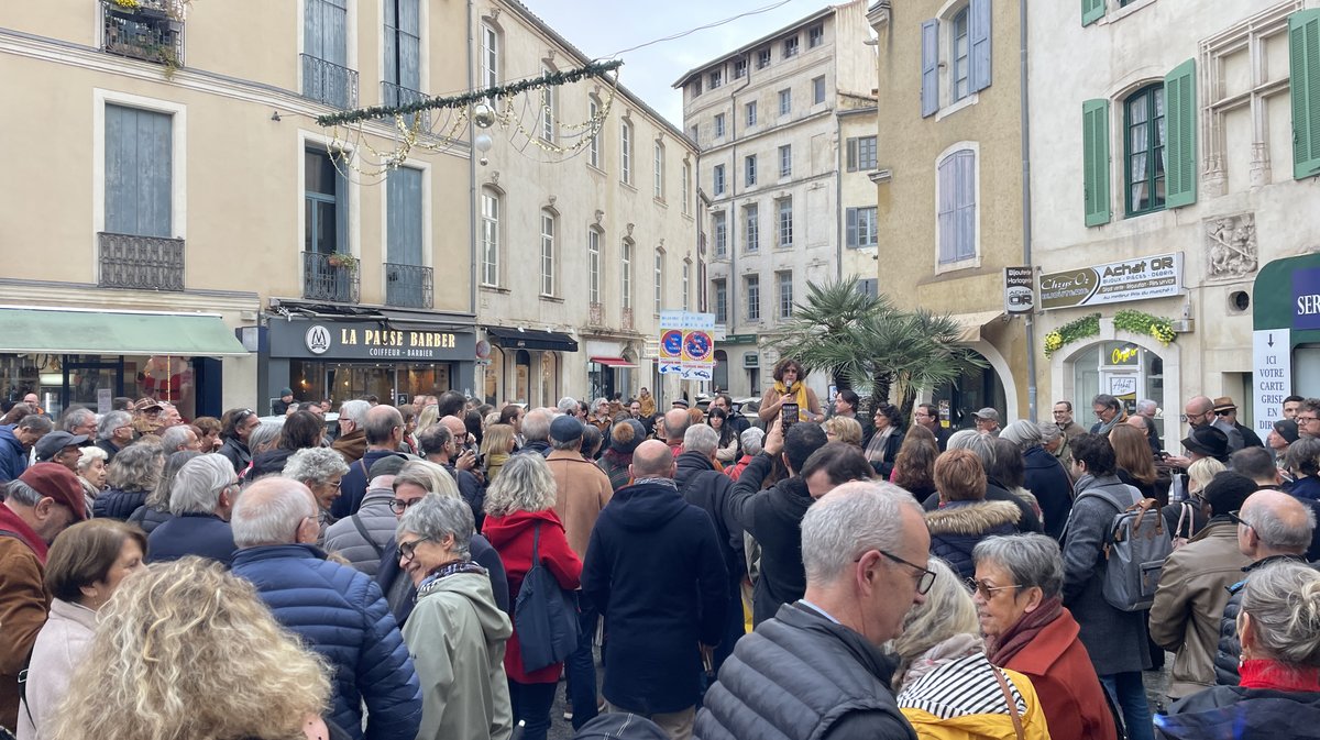 Permanence Vincent Bouget Nîmes (Photo Anthony Maurin 2025)