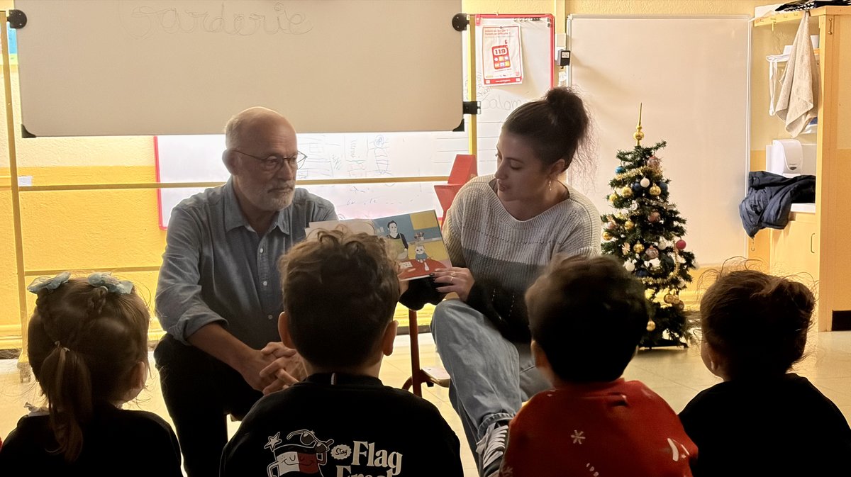 Lecture conte de Noël Bagnols
