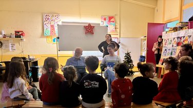 Lecture conte de Noël Bagnols