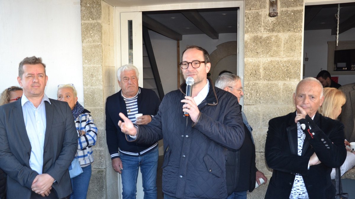 Bernard Luciani inauguration