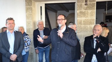 Bernard Luciani inauguration